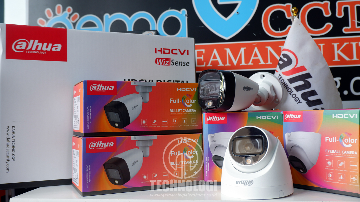 PAKET CCTV ANALOG DAHUA FULLCOLOR